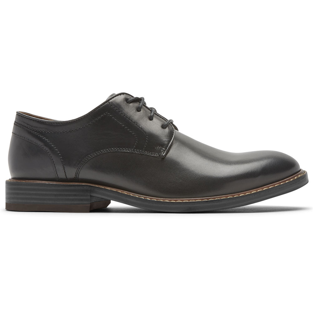 Rockport Oxfords For Mens Black - Kenton Plain Toe - CT4183695